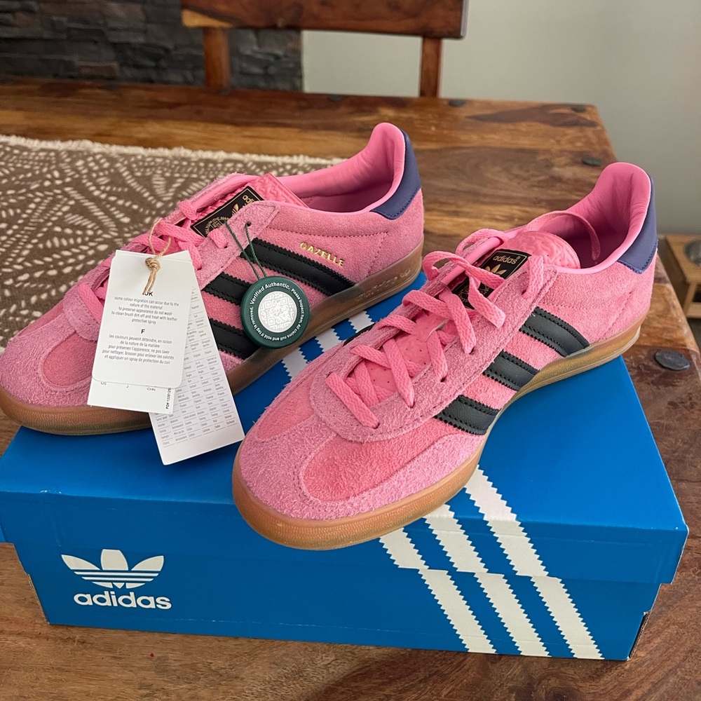 Adidas Gazelle Indoor Bliss Pink Purple (Women’s) Size 8